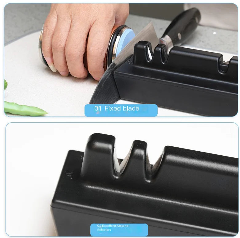 Adjustable Angle Tungsten Steel Knife Sharpener Set