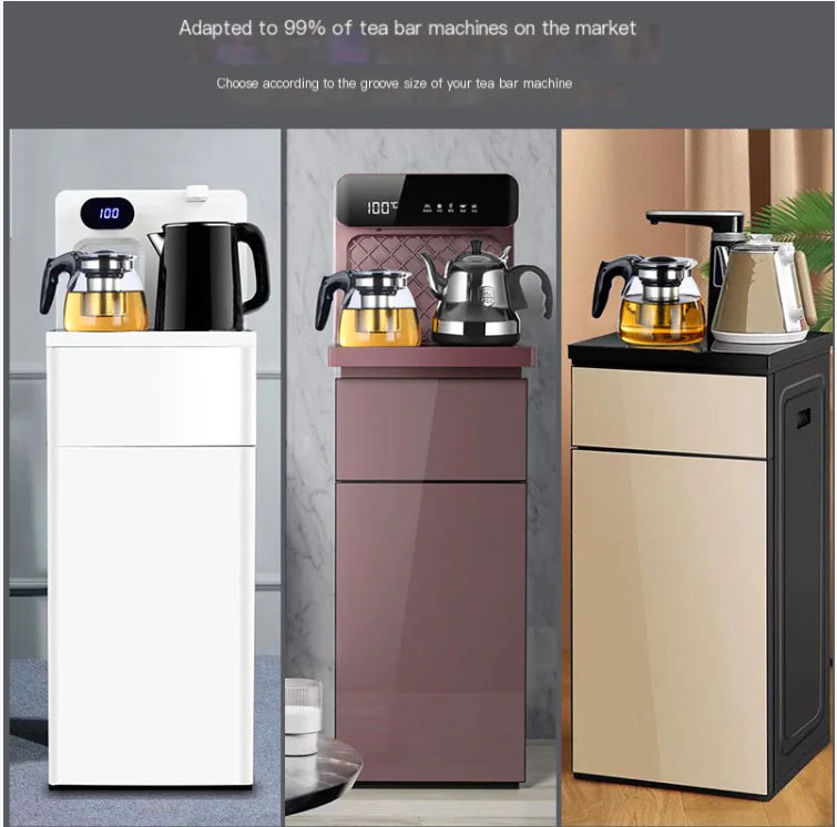 Thick Glass Large Capacity Tea Pot with Stainless Steel