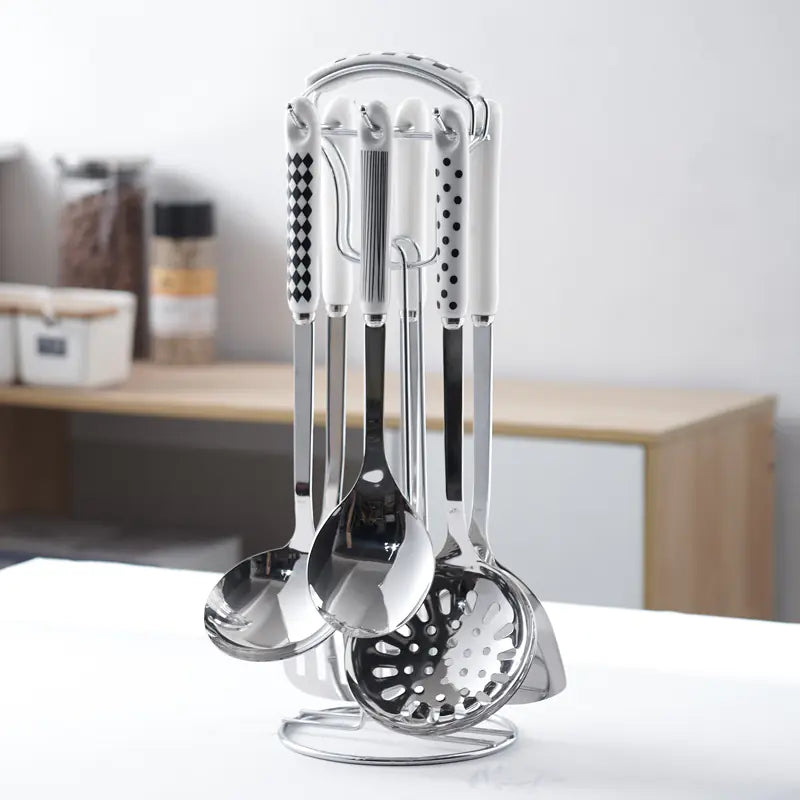 Audrey Hepburn Style Stainless Steel Kitchen Utensils Set