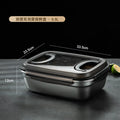 304 Stainless Steel Sealed Food Storage Container