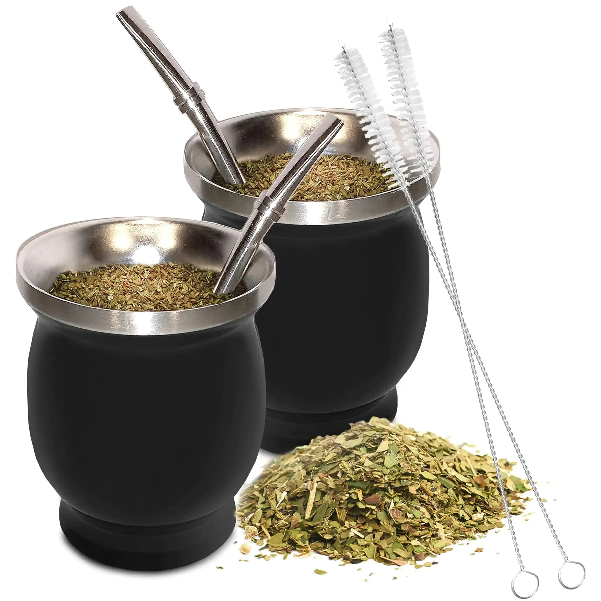 Amazon Stainless Steel Gourd Tea Cup from Argentina