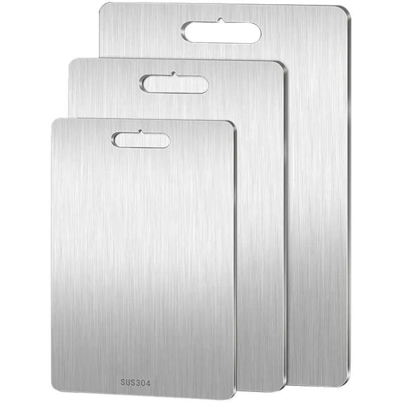 Thick 316 Stainless Steel Cutting Board for Home Use
