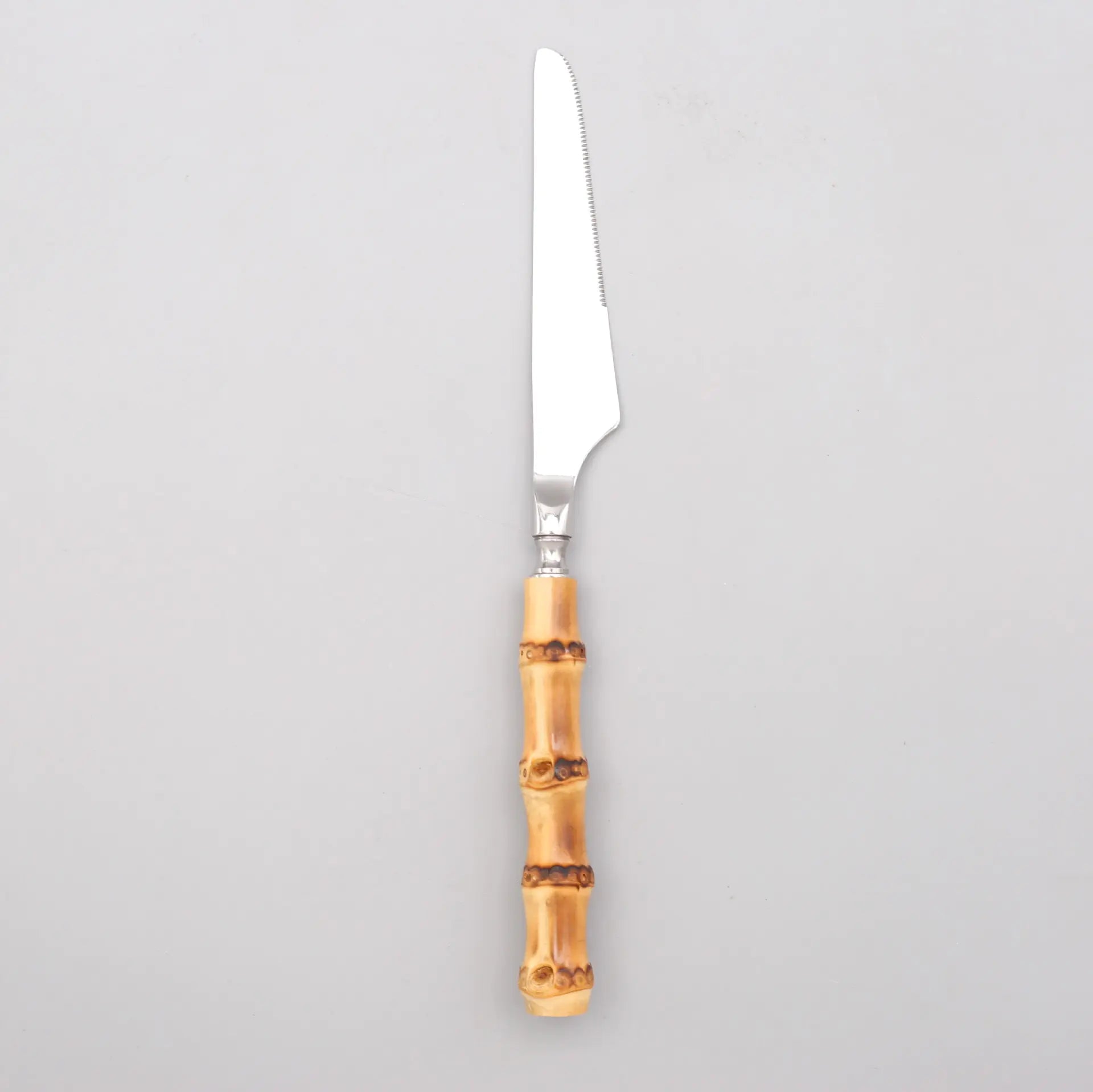 304 Stainless Steel Bamboo Style Cutlery Set (5 Pieces)