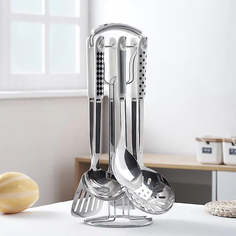 Audrey Hepburn Style Stainless Steel Kitchen Utensils Set