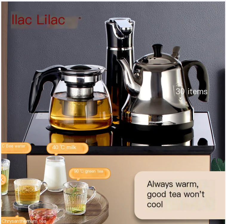 Thick Glass Large Capacity Tea Pot with Stainless Steel